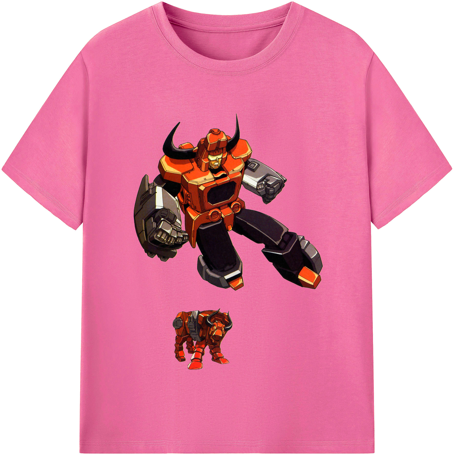 （画像用）  レディースカジュアルプリントTシャツ（綿100％）